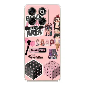 Чехлы с картинкой для ZTE Nubia V70 (BLACK PINK коллаж)