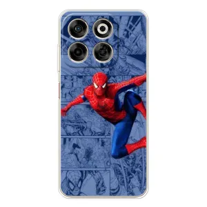 Силиконовый Чехол для ZTE Nubia V70 (Человек Паук)