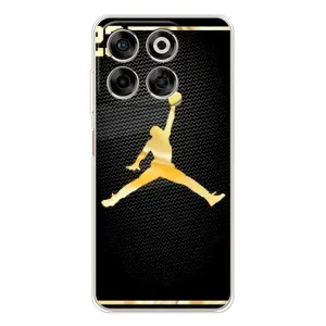 Силиконовый Чехол Nike Air Jordan на Нубиа В70 (Джордан 23)