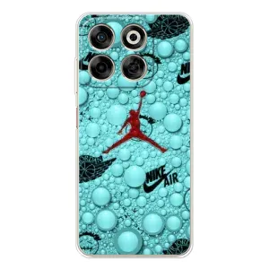 Силиконовый Чехол Nike Air Jordan на Нубиа В70 (Джордан Найк)