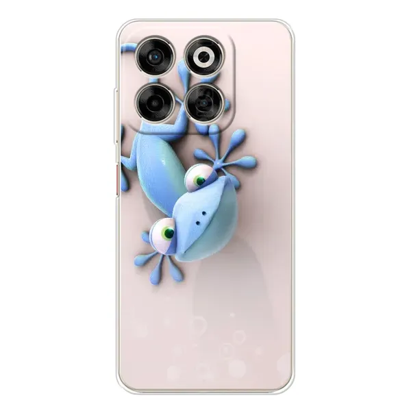 Чехол с рисунком «Геккон» для ZTE Nubia V70