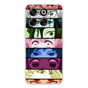 Силиконовые чехлы с глазами Anime для Нубиа В70 (Глаза Хашира)