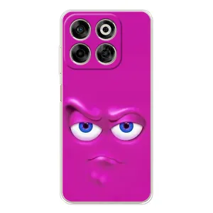 Силиконовые Чехлы (смешные стикеры) для ZTE Nubia V70 (Хитрая мордочка)