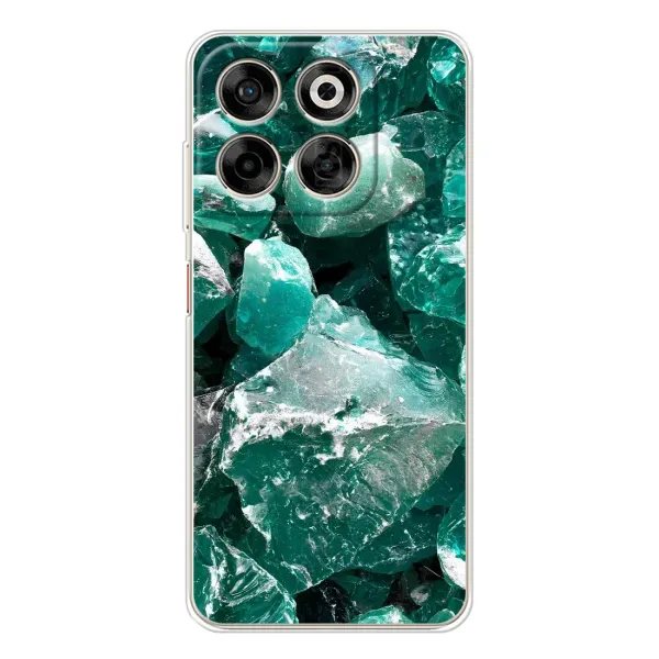 Чехол с рисунком «Изумруд» для ZTE Nubia V70