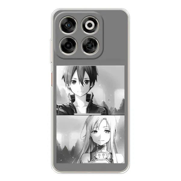 Чехол с рисунком «Кирито-Асуна» для ZTE Nubia V70 Чехол с рисунком «Кирито-Асуна» для ZTE Nubia V70