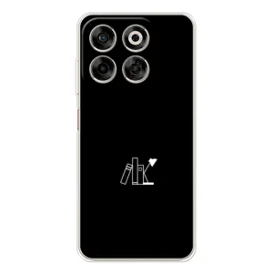 Чехол с картинками на черном фоне для ZTE Nubia V70 (Книжки)