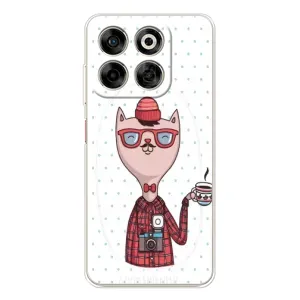 Чехол на тематику: Коты для ZTE Nubia V70 (Кот аристократ)