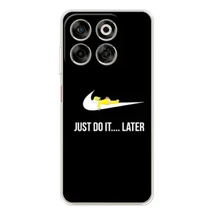 Силиконовый Чехол на ZTE Nubia V70 с картинкой Nike (Later)