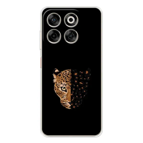 Чехол с рисунком «Леопард на черном» для ZTE Nubia V70 Чехол с рисунком «Леопард на черном» для ZTE Nubia V70