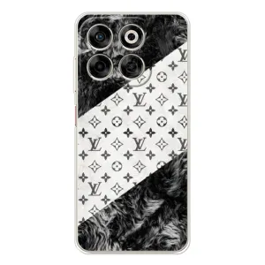Чехол Стиль Louis Vuitton на ZTE Nubia V70 (LV на белом)