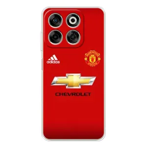 Силиконовые Чехлы принт Футбол на ZTE Nubia V70 (Man United)