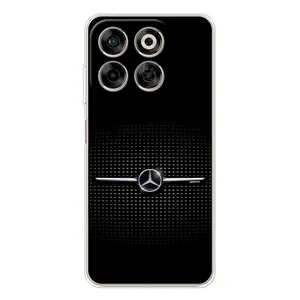 Силиконовый бампер с картинкой машины на ZTE Nubia V70 (Mercedes)