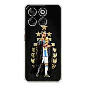 Чехлы Лео Месси Аргентина для ZTE Nubia V70 (Месси король)