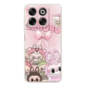 Чехол с принтом Лабубу для ZTE Nubia V70 (Монстры Лабубу)