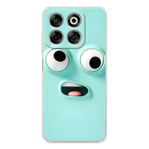Силиконовые Чехлы (смешные стикеры) для ZTE Nubia V70 (Забавное мятное лицо)