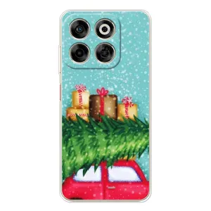 Чехол Новогодняя Елка на ZTE Nubia V70 (Новогодние подарки)