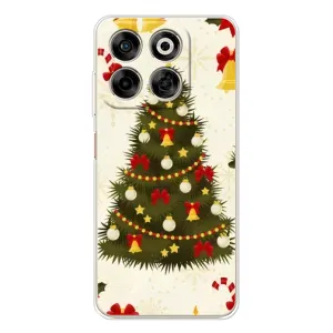 Чехол Новогодняя Елка на ZTE Nubia V70 (Новогодний принт)