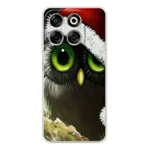 Чехлы с принтом СОВЫ для ZTE Nubia V70 (Новогодняя Сова)