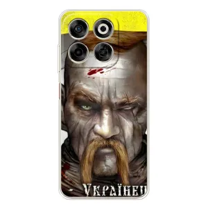 Чехол с картинкой (Патриотический КОЗАК) на ZTE Nubia V70 (Одноглазый Козак)