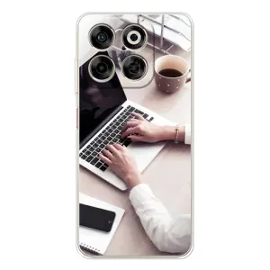 Силиконовый бампер (Работники) на ZTE Nubia V70 (Офисный работник)