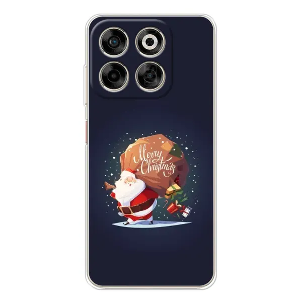 Чехол с рисунком «Подарки от Санты» для ZTE Nubia V70