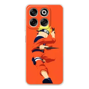 Чехлы с принтом Наруто на ZTE Nubia V70 (Силуэт Наруто)