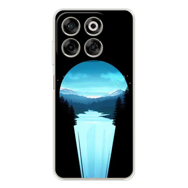 Чехол с рисунком «Синий Водопад» для ZTE Nubia V70 Чехол с рисунком «Синий Водопад» для ZTE Nubia V70