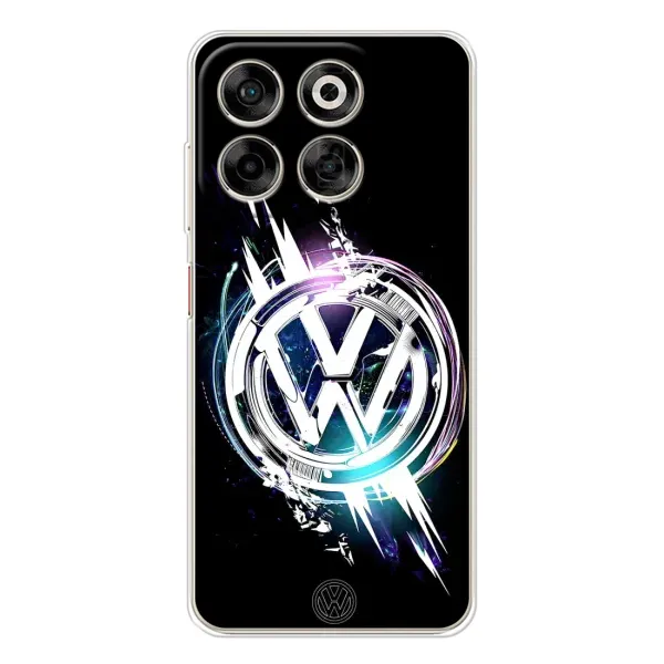 Чехол с рисунком «Volkswagen на черном» для ZTE Nubia V70