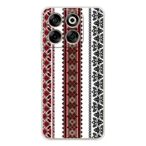 Силиконовый Чехол на ZTE Nubia V70 с картинкой Вышиванки (Вышиваночки)