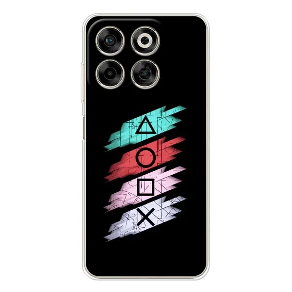 Чехол с рисунком «Значки Sony» для ZTE Nubia V70 Чехол с рисунком «Значки Sony» для ZTE Nubia V70