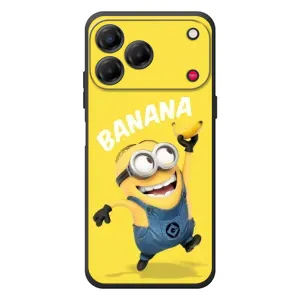 Мультяшный принт на Чехол для ЗТЕ Нубия В80 Дизайн (Banana)