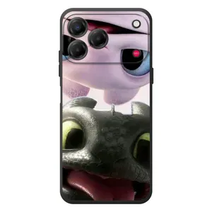 Чехол дракон Беззубик для ZTE Nubia V80 Design (Беззубик и Дневная Злость)