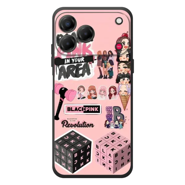 Чехол с рисунком «BLACK PINK коллаж» для ZTE Nubia V80 Design Чехол с рисунком «BLACK PINK коллаж» для ZTE Nubia V80 Design