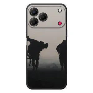 Чехлы на военную тематику для ZTE Nubia V80 Design (Бой солдат)