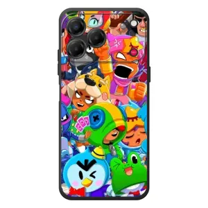 Силиконовый Чехол на ZTE Nubia V80 Design с картинкой Brawl Stars