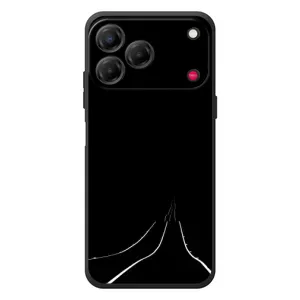 Чехол с картинками на черном фоне для ZTE Nubia V80 Design (Дорога)