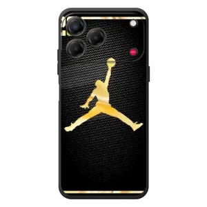 Силиконовый Чехол Nike Air Jordan на ЗТЕ Нубия В80 Дизайн (Джордан 23)