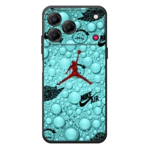 Силиконовый Чехол Nike Air Jordan на ЗТЕ Нубия В80 Дизайн (Джордан Найк)