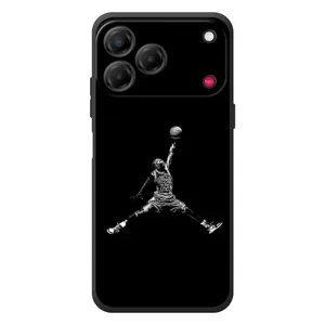 Силиконовый Чехол Nike Air Jordan на ЗТЕ Нубия В80 Дизайн (Джордан)