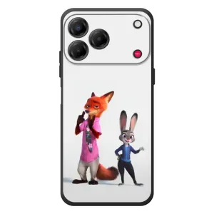 Силиконовый чехол с принтом Зоотрополіс для ZTE Nubia V80 Design (Джуди и Ник)