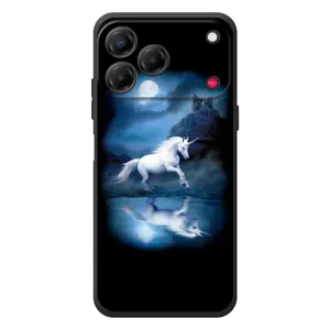 Чехол Unicorn на ZTE Nubia V80 Design (Единорог)
