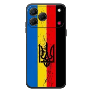 Чехлы УПА (Красно-Чёрный) на ZTE Nubia V80 Design (Флаг УПА)