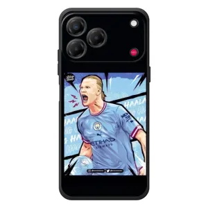 Чехлы с принтом для ZTE Nubia V80 Design Футболист (гол Эрлинг Холланд)