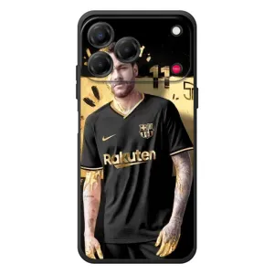 Силиконовый Чехол ZTE Nubia V80 Design (Gold Neymar)