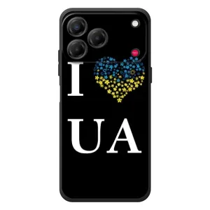 Силиконовый Чехол на ZTE Nubia V80 Design (Я-Украина)