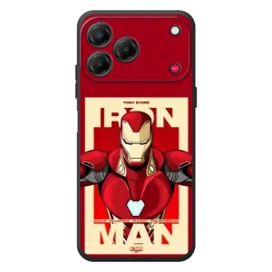 Чехол Супергерой Железный человек на ZTE Nubia V80 Design (Iron man)