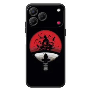 Чехлы с картинкой Итачи Учиха на ZTE Nubia V80 Design (Итачи на черном)