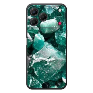 Чохол (Дорого-богато) на ZTE Nubia V80 Design (Смарагд)