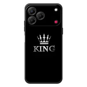 Чохол (Корона на чорному фоні) для ЗТЕ Нубія В80 Дизайн (KING)