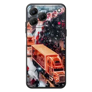 Чехлы на Новый Год ZTE Nubia V80 Design (Кока Кола)